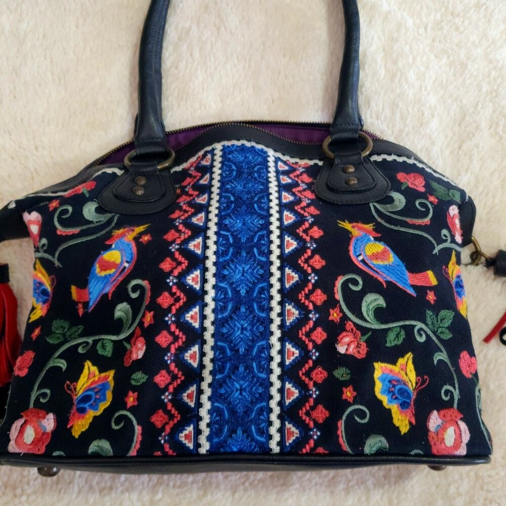 Sharif Embroidered Tote Bag